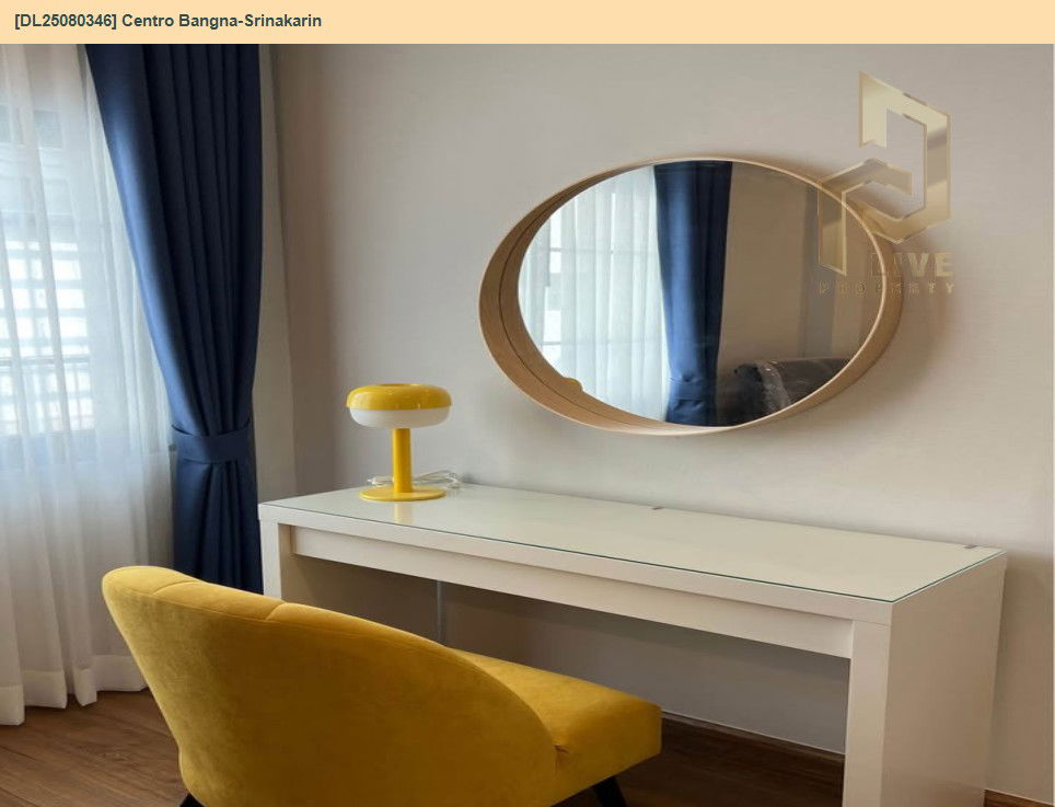 picture DL25080346 Condo for rent, Centro Bangna-Srinakarin near BTS Bang Na, ready to move in, call urgently 0656133286 LineID @655ebbvc - 6/18