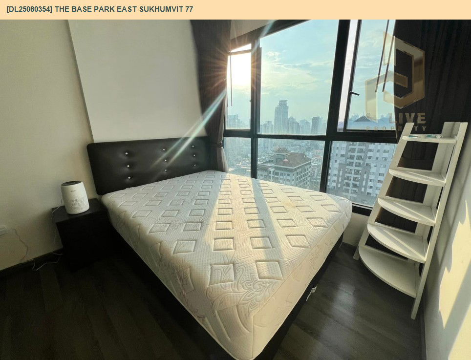 รูป DL25080354 ให้เช่าคอนโด เดอะ เบส พาร์คอีสท์ สุขุมวิท 77 (The Base Park East Sukhumvit 77) ใกล้ BTS อ่อนนุช พร้อมเข้าอยู่ โทรด่วน 0638692663 LineID @534wlwof - รูปที่ 2/4