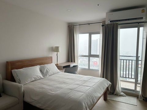 🛫Studio room for sale, very cheap!! 23rd floor  only!! 1.95 million baht only // Supalai Veranda Condo, Phasi Charoen Station 