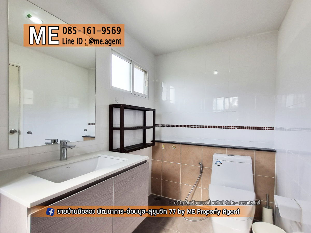 picture For Rent Single house Passorn Prestige Pattanakarn 38, 3BR, easy access to Thonglor-Sukhumvit-Rama 9-Srinakarin-On Nut, call 085-1619569 (RBJ20-47) - 12/31