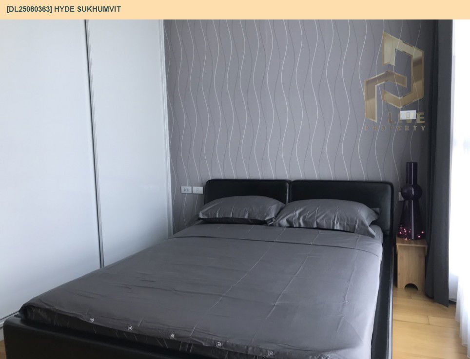รูป DL25080363 ให้เช่าคอนโด ไฮด์ สุขุมวิท (Hyde Sukhumvit) ใกล้ BTS นานา พร้อมเข้าอยู่ โทรด่วน 0638692663 LineID @655ebbvc - รูปที่ 6/14