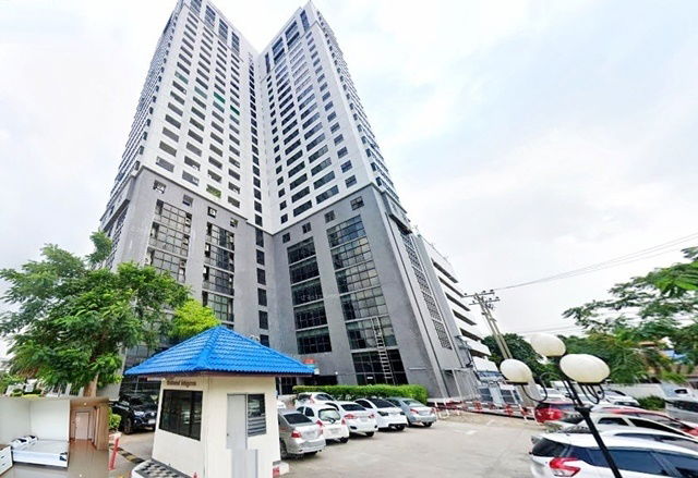 picture ARL HuaMak 900m. For rent Regent Srinakarin Condo MRT KhlongKlantan 500m. Building A 9th floor 32 sq - 8/8