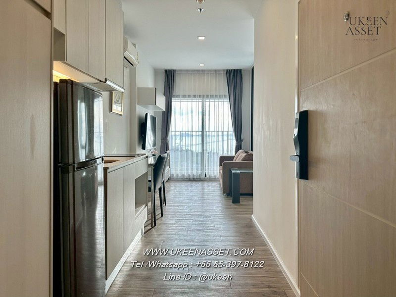 รูป UK01-315 ให้เช่าคอนโด Knightsbridge Sriracha ไนท์บริดต์ ศรีราชา :1 Bedroom 35 Sq.m. วิวเขา - รูปที่ 10/11