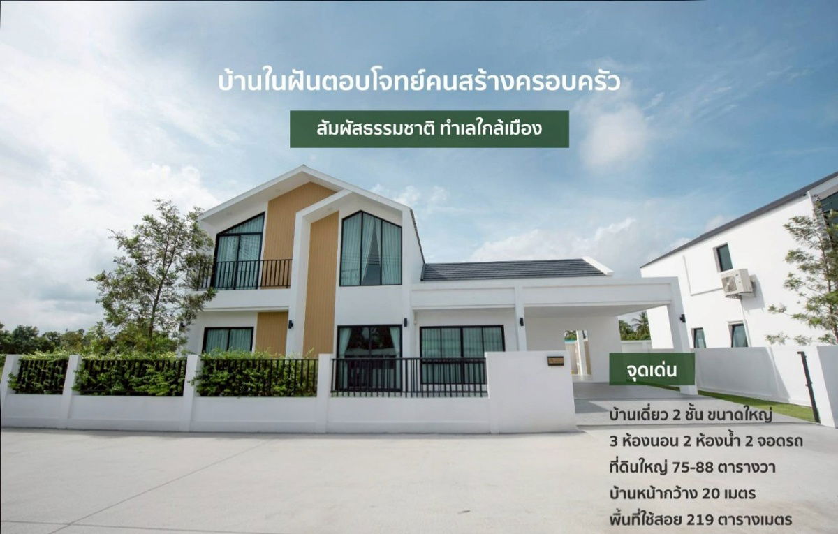 รูป บ้านเดี่ยว style nordic หลังใหญ่ - รูปที่ 1/26