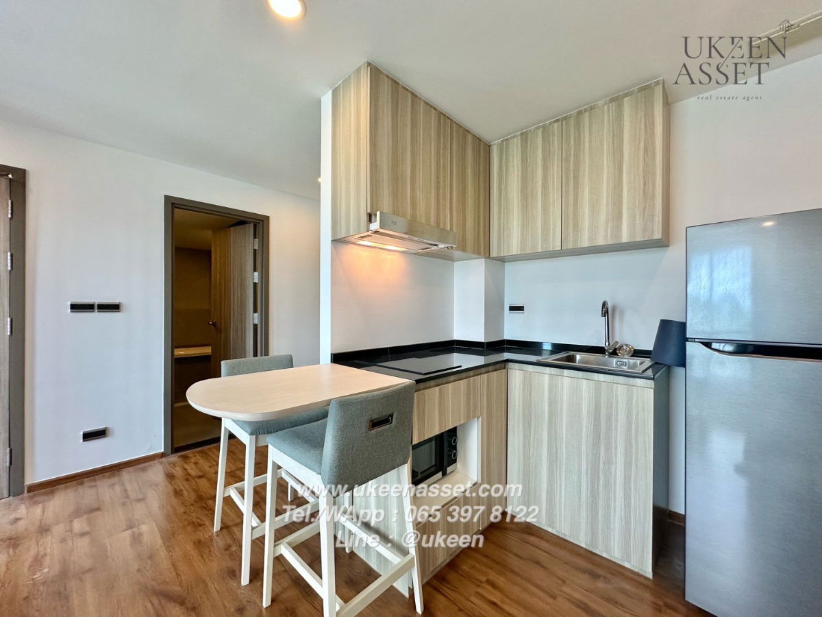 รูป UK01-330 ให้เช่า Stasia Residences Sriracha 1 ห้องนอน 35 ตร.ม. ราคา 7,500 บาท/เดือน ห้องสวยวิวสรระ วิวเขา - รูปที่ 7/14