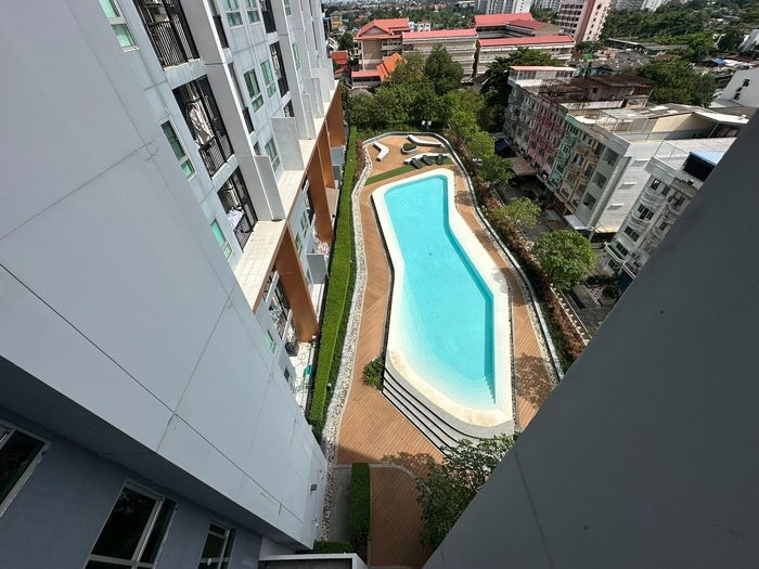 picture 🎨  for sale!! Studio room, size 23 sq m, 9th floor, only 2.15 million baht!! // Condo Chewathai Phetkasem 27, near MRT/BTS Bang Wa - 15/15