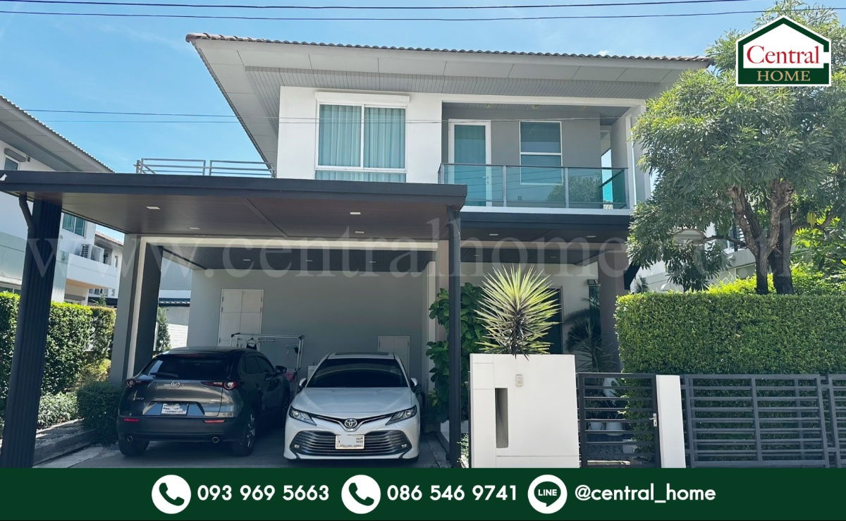 รูป บ้านเดี่ยว ฮาบิเทีย บอนด์ ราชพฤกษ์ บ้านสวย พร้อมอยู่ - รูปที่ 1/14