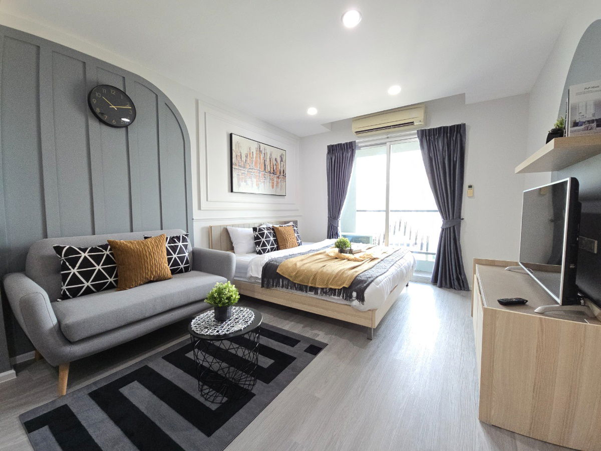 picture SF106 For sale, Asakan Place Srinakarin, beautiful and ready to move in, no collision in front of the door, just 5 minutes walk to the BTS - 11/17