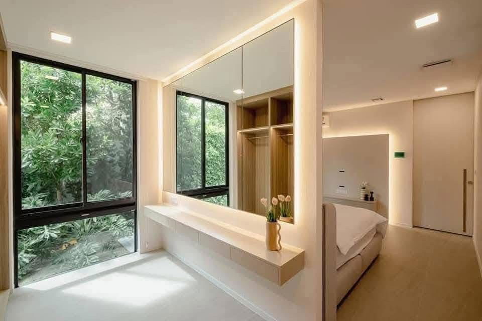 รูป 🏡 ปล่อยเช่าบ้านใหม่แกะกล่อง หมู่บ้าน VIVE กรุงเทพกรีฑา เพิ่งแต่งเสร็จหมาดๆ 🎉 - รูปที่ 6/18