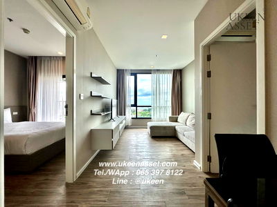 Condos for rent Si Racha Chonburi : UK01-334 Condo for rent: KnightsBridge The Ocean Sriracha, luxury beachfront condo in Sriracha, 2 bedrooms, 57 sq m, 20,000 baht/month