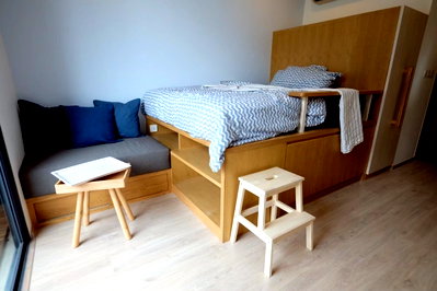Condos for rent : For rent, studio room, 19 floor, South Building, IDEO Q Chula Samyan 🆔 line: eyannie