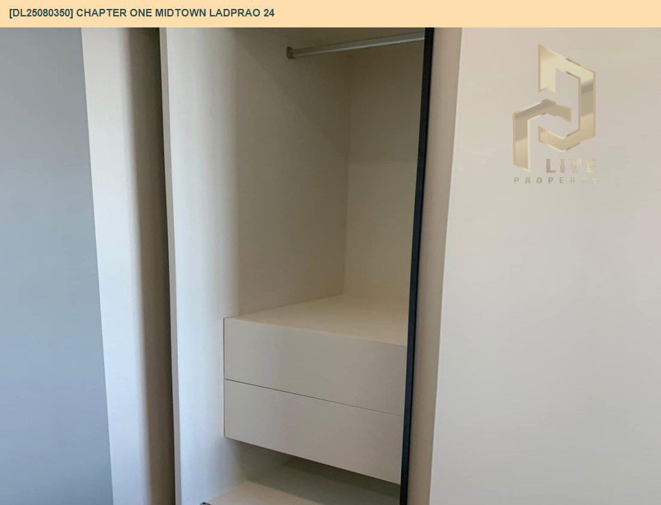 picture DL25080350 Condo for rent, Chapter One Midtown Ladprao 24 near MRT ลาดพร้าว, ready to move in, call urgently 0656133286 LineID @534wlwof - 11/16