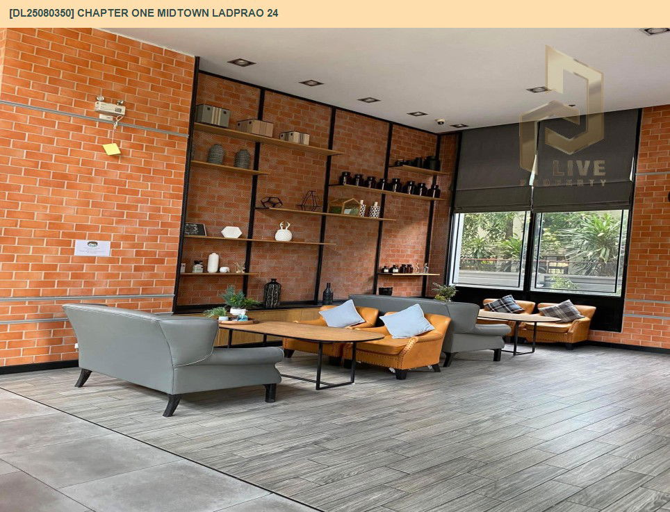 picture DL25080350 Condo for rent, Chapter One Midtown Ladprao 24 near MRT ลาดพร้าว, ready to move in, call urgently 0656133286 LineID @534wlwof - 15/16