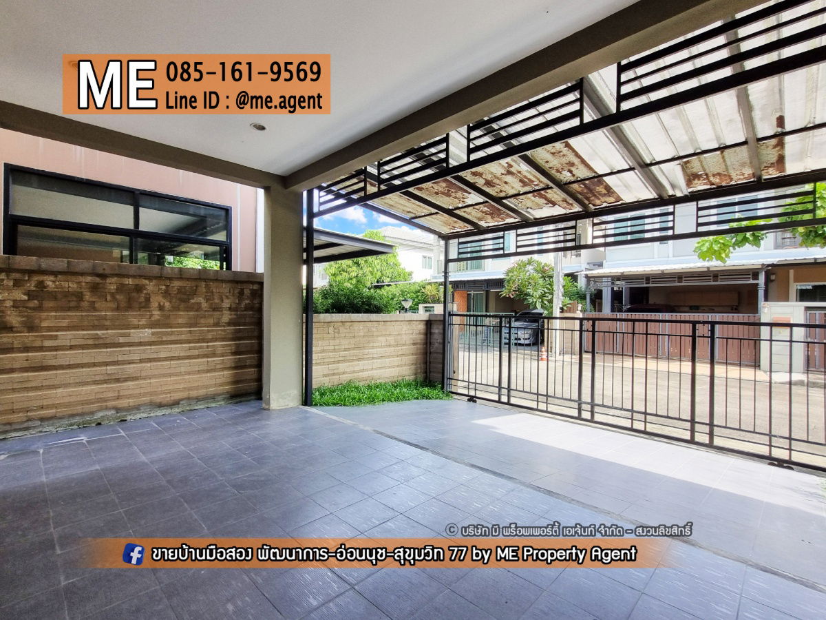 picture For Rent Single house Passorn Prestige Pattanakarn 38, 3BR, easy access to Thonglor-Sukhumvit-Rama 9-Srinakarin-On Nut, call 085-1619569 (RBJ20-47) - 28/31