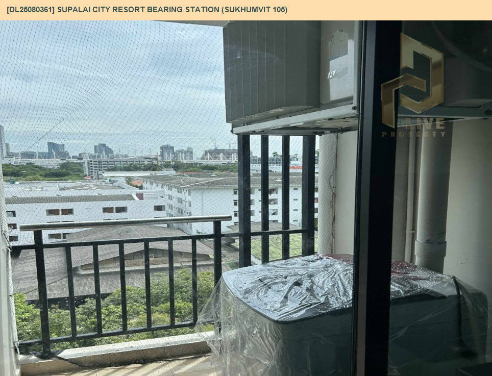 picture DL25080361 Condo for rent, Supalai City Resort Bearing Station (Sukhumvit 105) near BTS Bearing, ready to move in, call urgently 0656133286 LineID @655ebbvc - 9/11