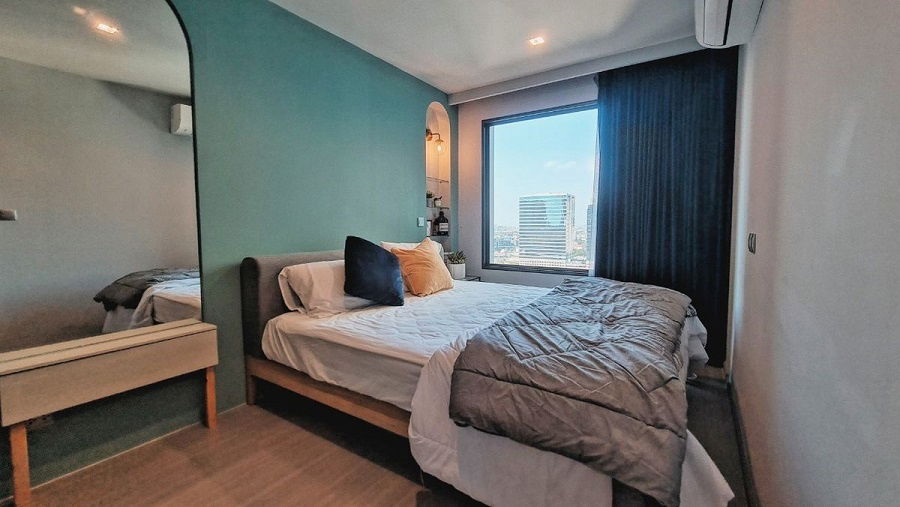 รูป ห้องสวย คอนโด ไลฟ์ พหล - ลาดพร้าว แบบ 1 ห้องนอน 35 ตรม. ตึก B ชั้น 22 ทิศใต้ มีเครื่องซักผ้า ของครบ เพียง 22,000 บาท - รูปที่ 2/10