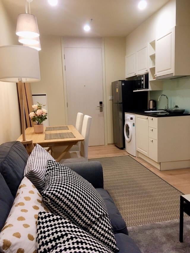 picture For rent !! Noble Recole Sukhumvit19  | 30K. Per month  |  34.89 sq.m.  1Bed 1Bath  6th Floor - 9/18