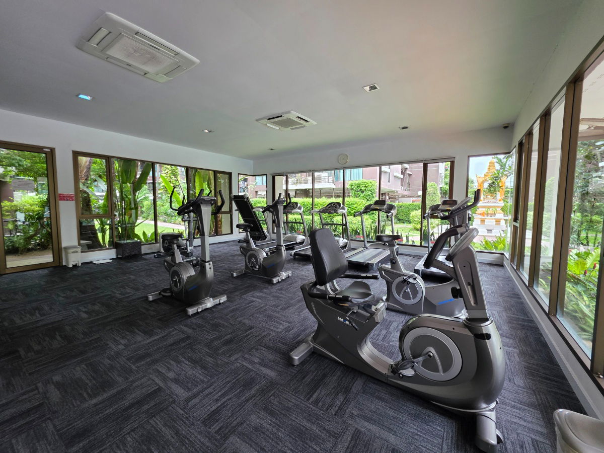 picture SF124 Summer Garden Condominium for sale, stunning common area, opposite Central Chaengwattana. - 15/19