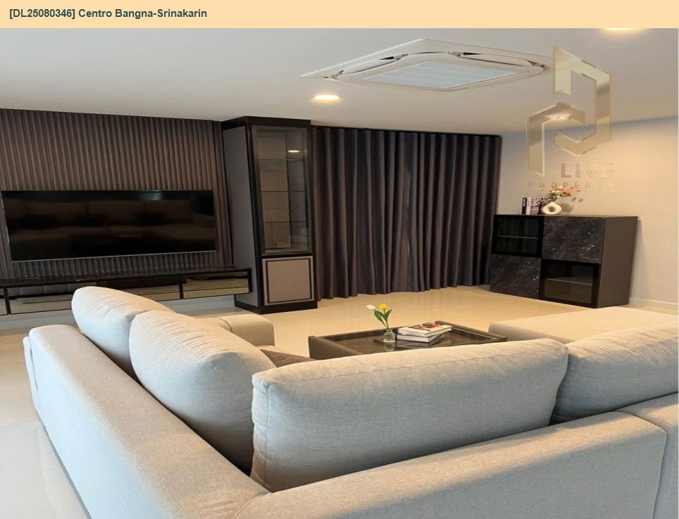 picture DL25080346 Condo for rent, Centro Bangna-Srinakarin near BTS Bang Na, ready to move in, call urgently 0656133286 LineID @655ebbvc - 7/18