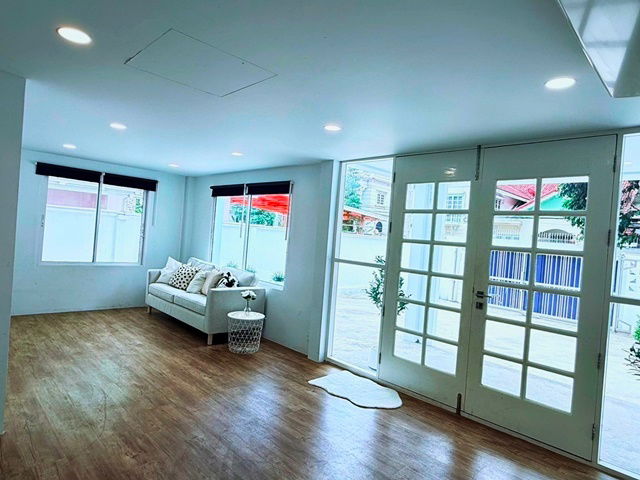 picture Kasetsart University Mansion house for rent, 2 Storeys, 3 bedrooms, 2 bathrooms, 5 air conditioners, - 4/8