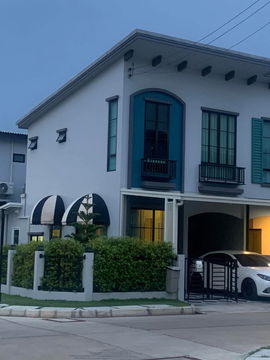  Second-hand house ready to move in, Anasiri Village, Ramkhamhaeng, selling price 7.59 million baht. 