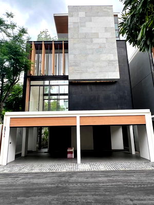 Houses for sale Ramintra Road : Brand-New Super Luxury Single House – The Primary V Kaset-Nawamin, 49M