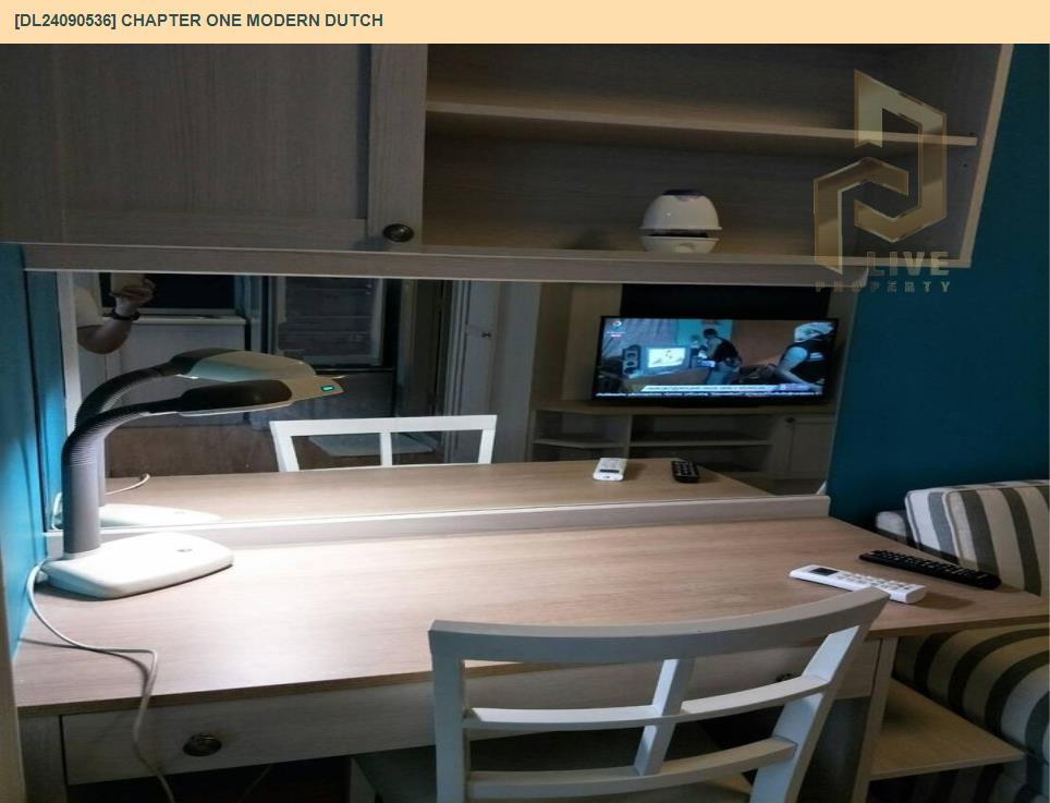 picture DL24090536 Condo for rent, Chapter One Modern Dutch near -, ready to move in, call urgently 0656133286 LineID @655ebbvc - 6/7
