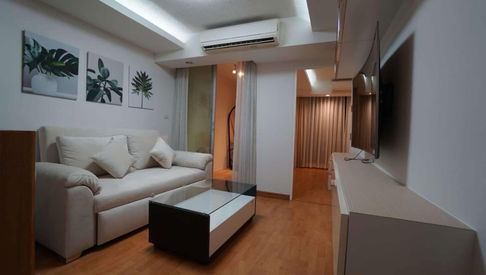 คอนโด The Waterford Sukhumvit 50 1 ห้องนอน 1 ห้องน้ำ ตกแต่งใหม่สไตล์ Cozy ให้เช่า 25000 บาท/เดือน 📍 BTS อ่อนนุช 🏙 ชั้น 8 วิวโล่ง ทิศเหนือ 57 ตร.ม.