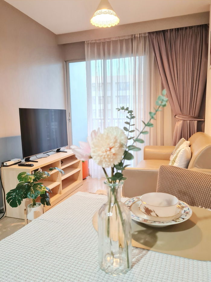 รูป Condo for rent : Elio Del Rey 1 bedroom  1 bathroom  34 sqm  Floor 6 - รูปที่ 8/9