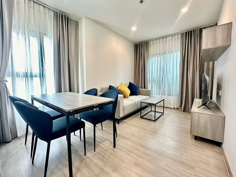 🟢Condo For Rent 🟢THE BASE Phetchaburi - Thonglor Zone MRT Phetchaburi Full Furniture 2 bedroom 1 bathroom HOT!!