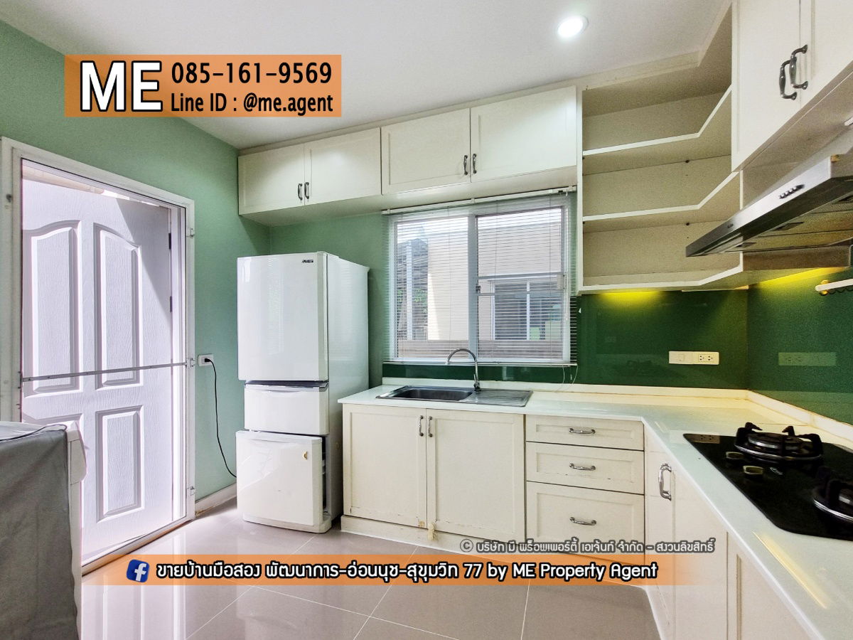 picture For Rent Single house Passorn Prestige Pattanakarn 38, 3BR, easy access to Thonglor-Sukhumvit-Rama 9-Srinakarin-On Nut, call 085-1619569 (RBJ20-47) - 9/31