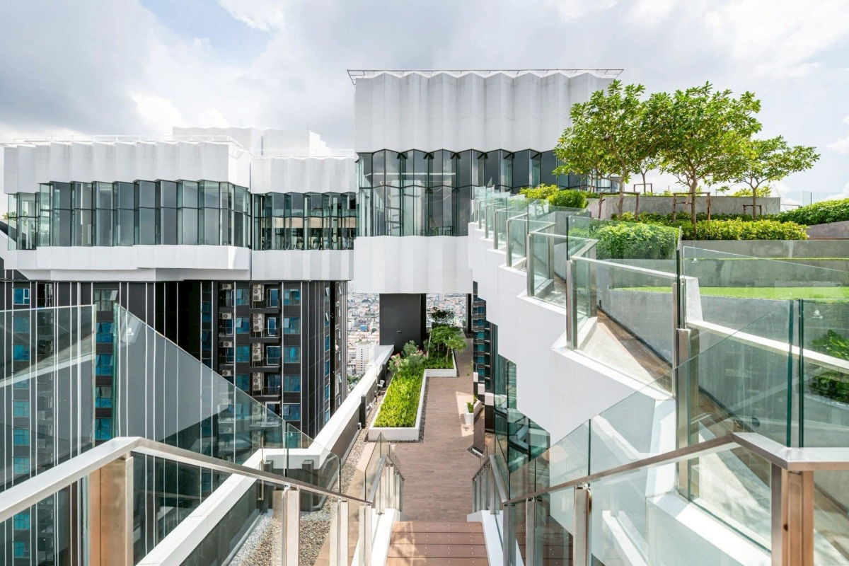 รูป CD032 ให้เช่า Life Asok-Rama 9 – Studio ชั้นสูง วิวสวย ใกล้ MRT พระราม 9 - รูปที่ 8/12