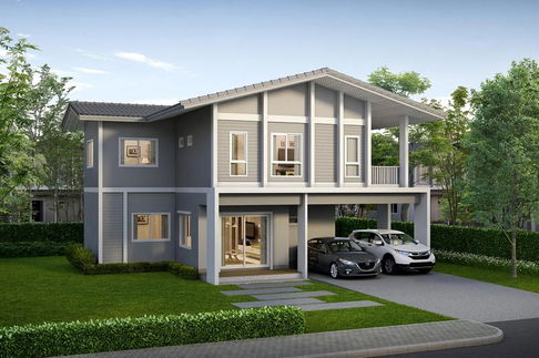 บ้านเดี่ยวไซส์ใหญ่!! คณาสิริ บางนา โครงการพร้อมอยู่ บ้านเลขที่ 89/384