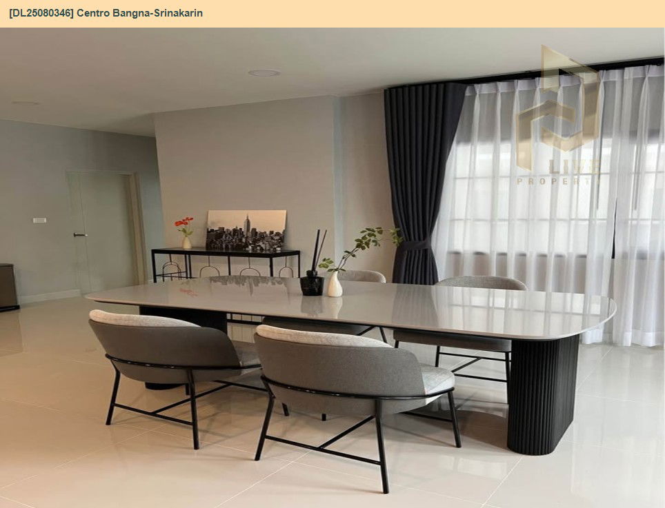 picture DL25080346 Condo for rent, Centro Bangna-Srinakarin near BTS Bang Na, ready to move in, call urgently 0656133286 LineID @655ebbvc - 4/18
