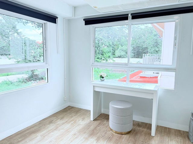 picture Mansion house for rent 2 Storeys 3bed 2bath 5a/c complete with furniture parking for 4cars entering - 7/8
