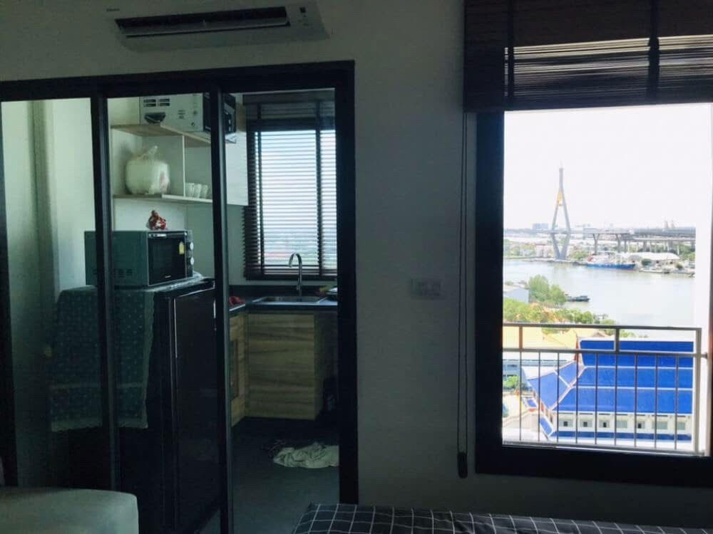 รูป ให้เช่าคอนโด U Delight Residence Riverfront พระราม3 วิวแม่น้ำเจ้าพระยา เดินทางเข้าเมืองสดวก - รูปที่ 2/9