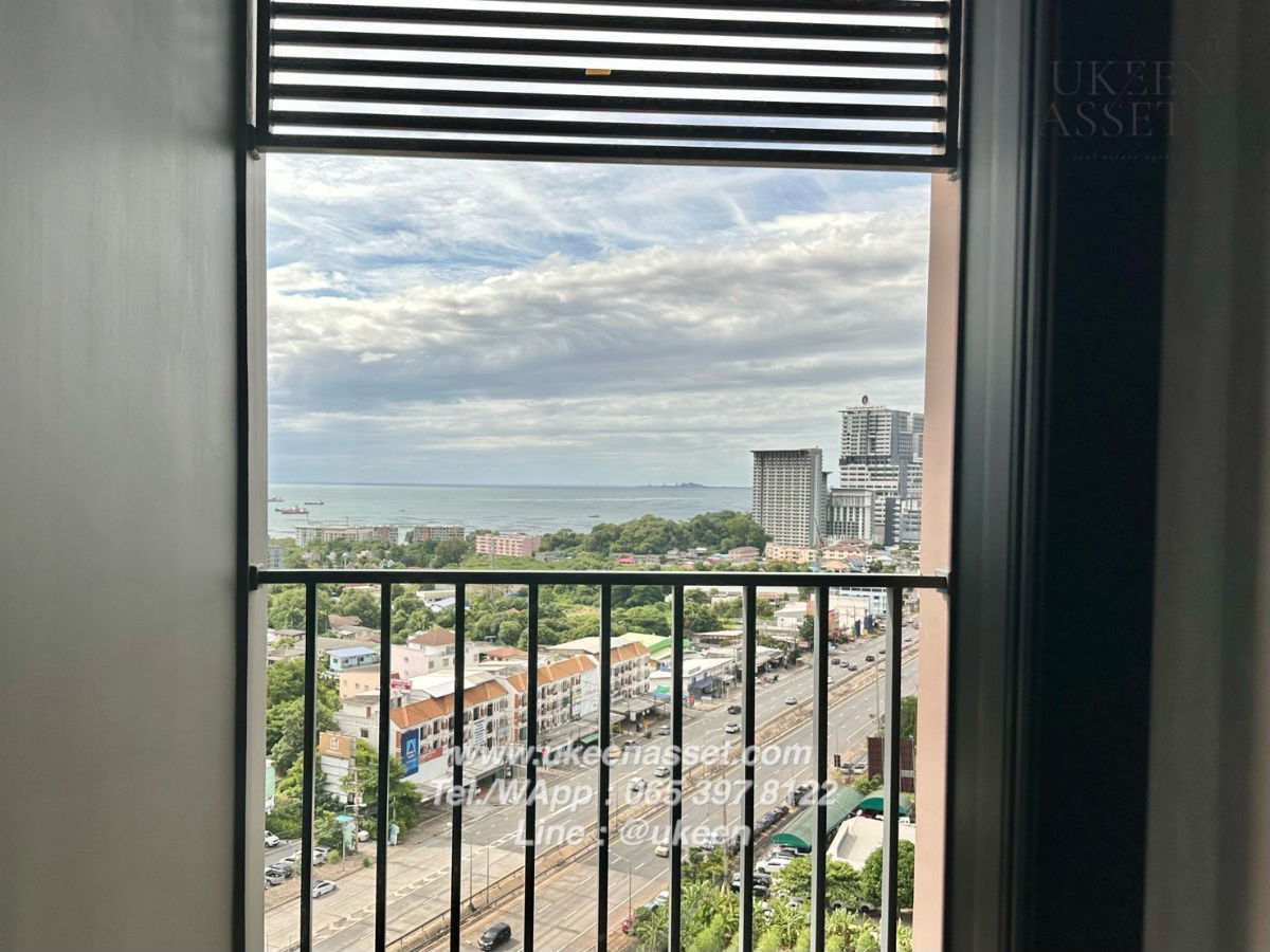 picture UK01-334 Condo for rent: KnightsBridge The Ocean Sriracha, luxury beachfront condo in Sriracha, 2 bedrooms, 57 sq m, 20,000 baht/month - 16/21
