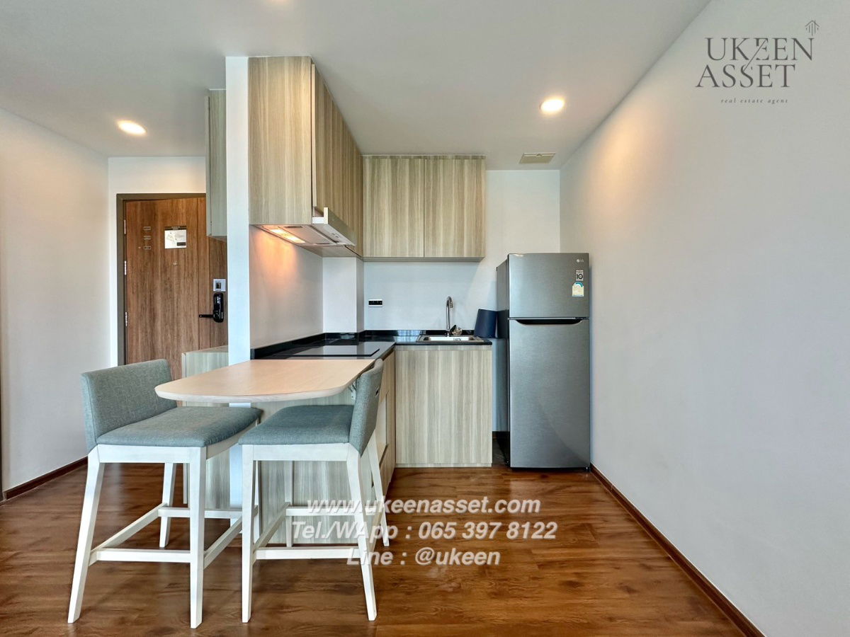 รูป UK01-330 ให้เช่า Stasia Residences Sriracha 1 ห้องนอน 35 ตร.ม. ราคา 7,500 บาท/เดือน ห้องสวยวิวสรระ วิวเขา - รูปที่ 6/14