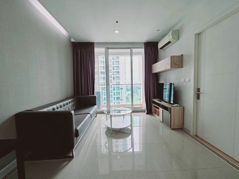 Condo for rent at TC Green Rama 9, 15,000 baht per month. Contact 089-4282491, 084-6283752, add Line @rghome4u.