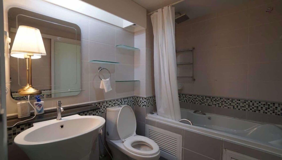 รูป คอนโด The Waterford Sukhumvit 50 1 ห้องนอน 1 ห้องน้ำ ตกแต่งใหม่สไตล์ Cozy ให้เช่า 25000 บาท/เดือน 📍 BTS อ่อนนุช 🏙 ชั้น 8 วิวโล่ง ทิศเหนือ 57 ตร.ม. - รูปที่ 6/6