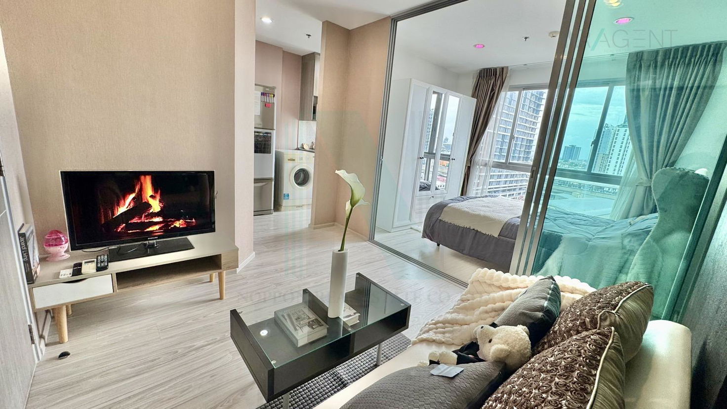 picture For Rent Condo IDEO MOBI BANGSUE GRAND INTERCHANGE Building 1, Floor 14,1 bed room, Room size 26.63 sqm - 1/8
