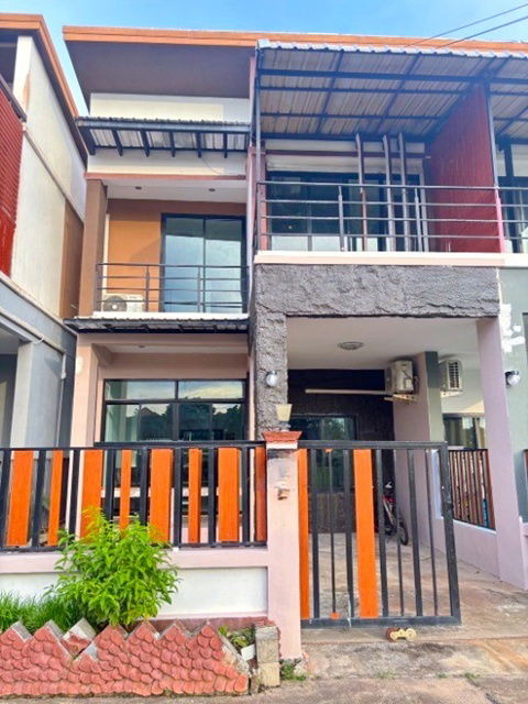 picture Khon Kaen-Nong Khai 1.8 km.2-story townhouse for rent fully furnished Shell NongKhai inbound 1.42km. - 1/8