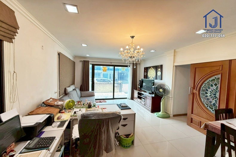 รูป ขายบ้านเดี่ยว 3ชั้น โกลเด้น เพรสทีจ วัชรพล-สุขาภิบาล 5 ใกล้ทางด่วนสุขาภิบาล 5 หลังริม - รูปที่ 6/13