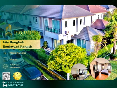 เช่าบ้านเดี่ยว ธัญบุรี ปทุมธานี : KL05058 - Life Bangkok Boulevard Rangsit 