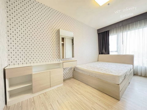 Condo for rent at Aspire Rattanathibet 2   Near MRT Nonthaburi Civic Center 300 meters, MRT Bang Kraso 200 meters 