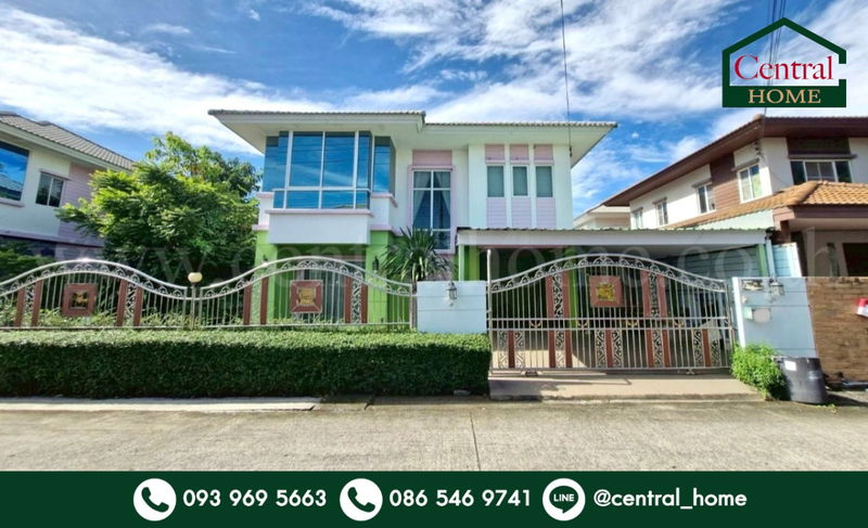 ขายบ้านเดี่ยว : บ้านเดี่ยว พฤกษาวิลเลจ 35 เดอะ ซีซัน รังสิต - คลอง 3 