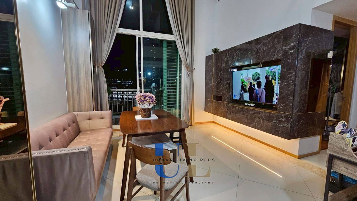 picture ( U20250811500 )✨Tel/Line 096-2479369✨ , FOR RENT THE EMPIRE PLACE 2 bedroom 2 bathroom 108 Sq.M. Rare Item, Duplex room✨ - 2/13