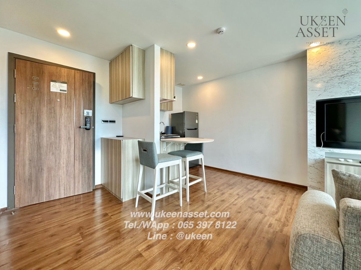 รูป UK01-330 ให้เช่า Stasia Residences Sriracha 1 ห้องนอน 35 ตร.ม. ราคา 7,500 บาท/เดือน ห้องสวยวิวสรระ วิวเขา - รูปที่ 13/14