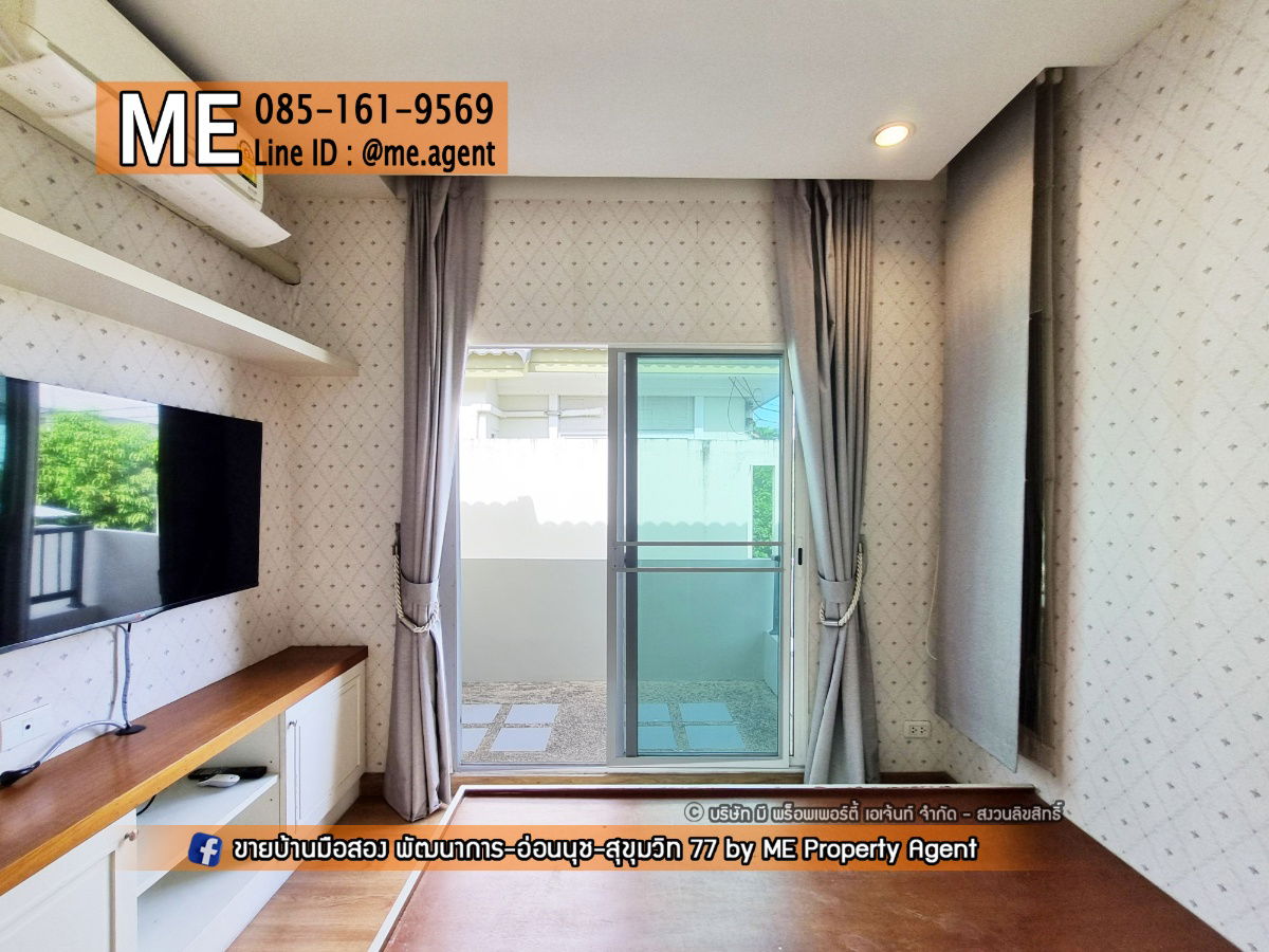 picture For Rent Single house Passorn Prestige Pattanakarn 38, 3BR, easy access to Thonglor-Sukhumvit-Rama 9-Srinakarin-On Nut, call 085-1619569 (RBJ20-47) - 19/31