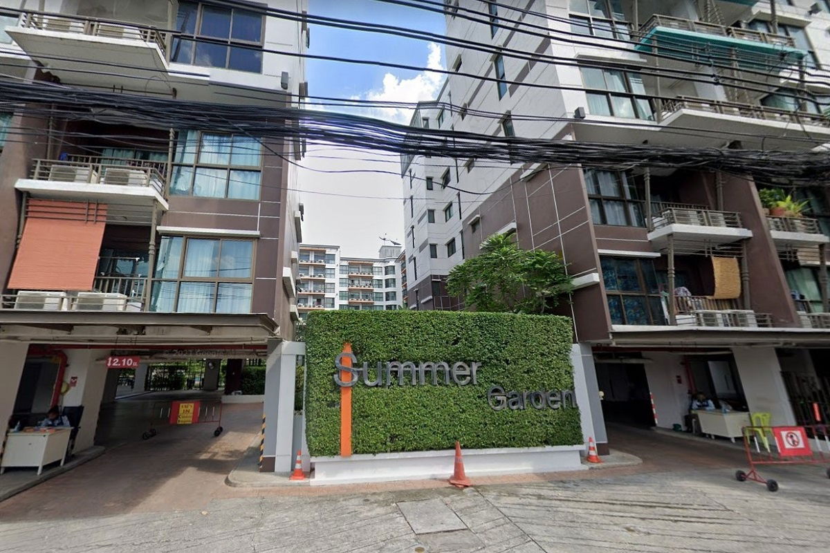 picture SF124 Summer Garden Condominium for sale, stunning common area, opposite Central Chaengwattana. - 17/19